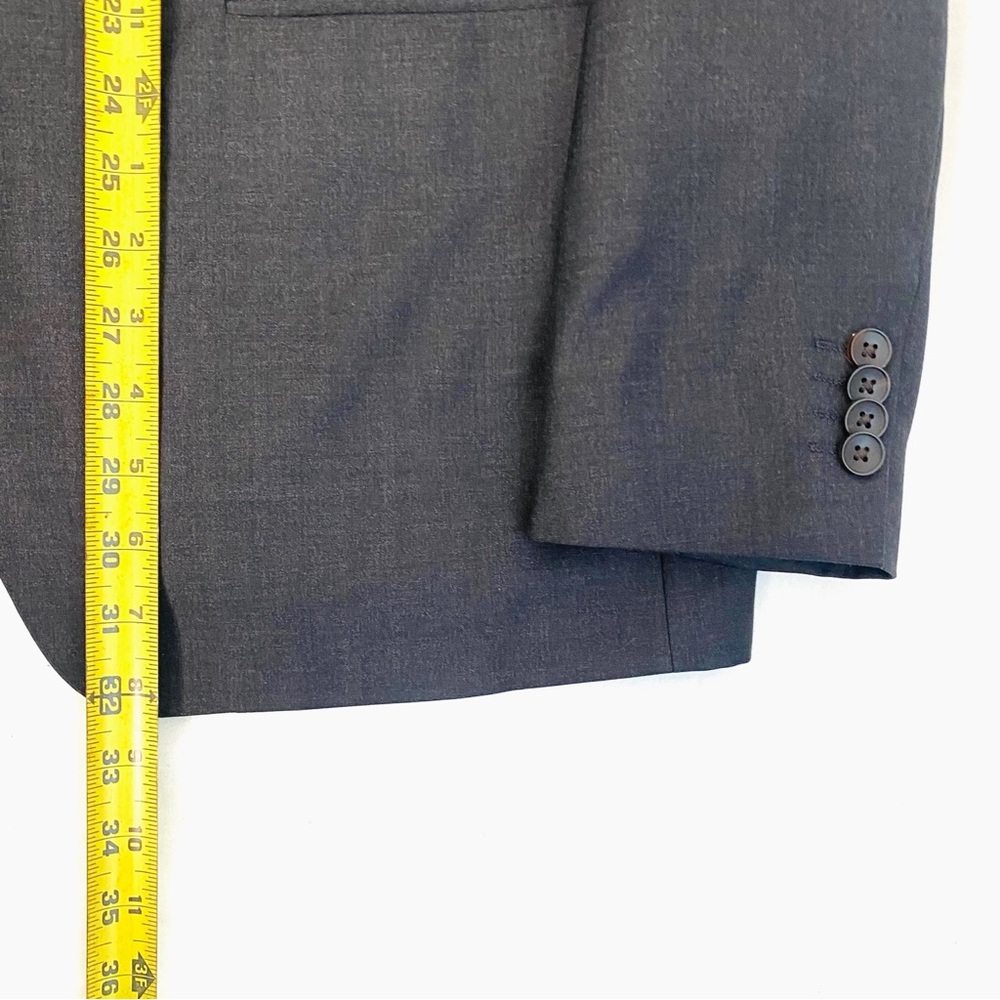 Bonobos Slim Fit Cashmere Grey Sport Jacket | 44 - Picture 11 of 11